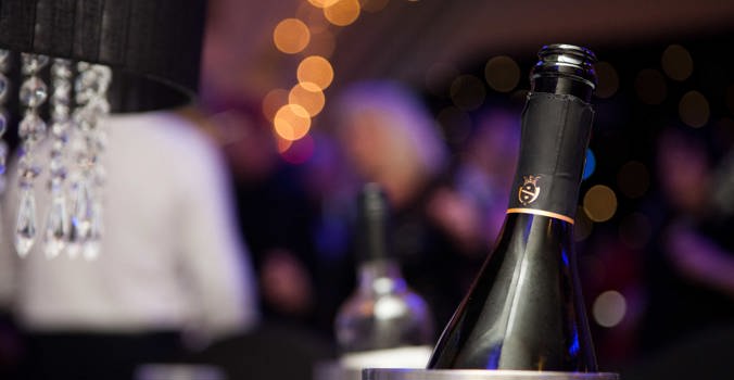 Thorpeness Country Club, New Years Eve, bottle of fizz