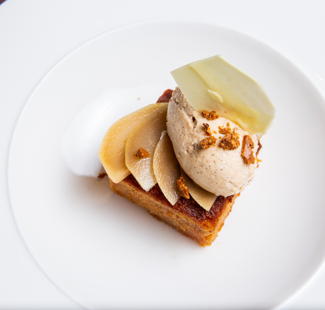 The White Lion Stem Ginger Pudding